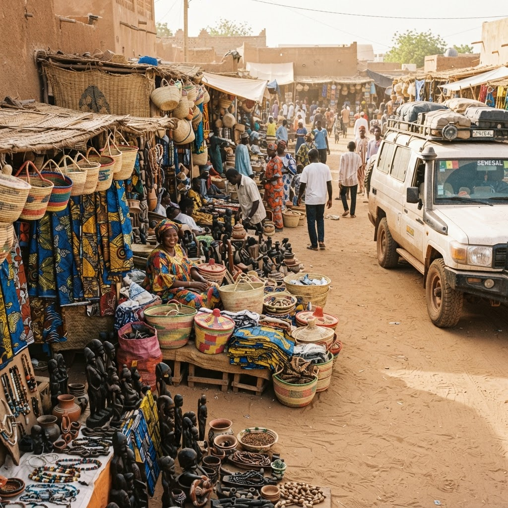 Artisanat local et marché sénégalais